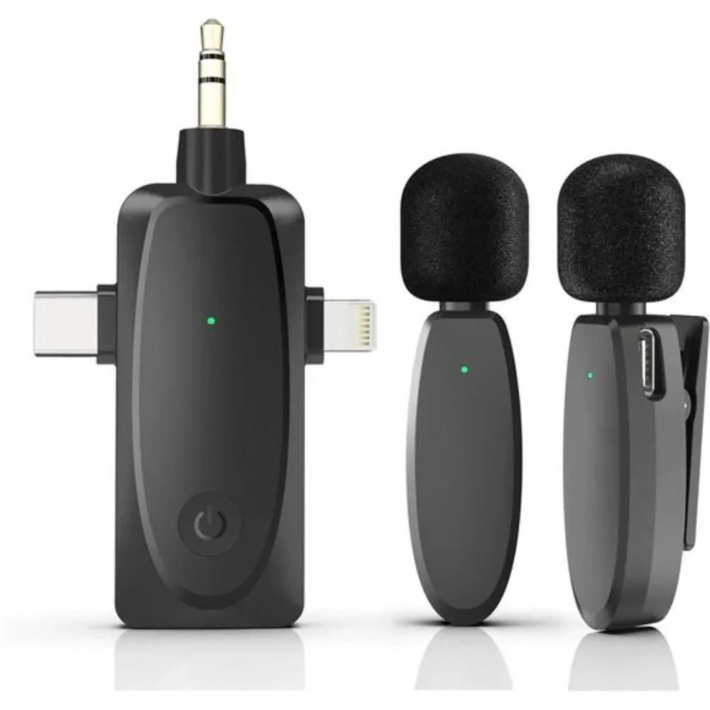 Wireless Lavalier Microphone,Professional Microphones ,with Noise Reduction